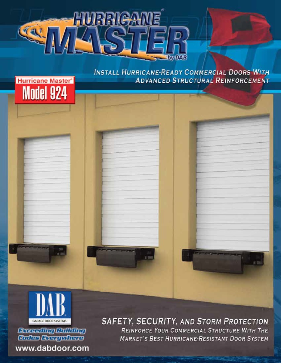 SIW Windows - DAB Garage Door Model 924 Brochure
